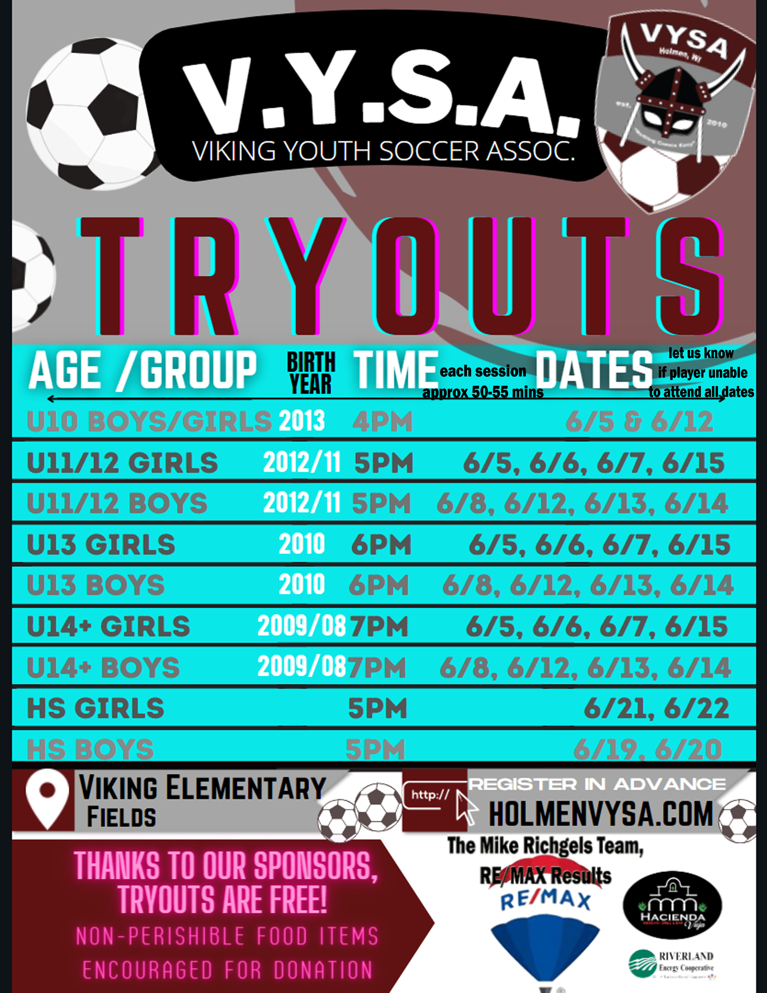 Photo of 2022-2023 Tryouts