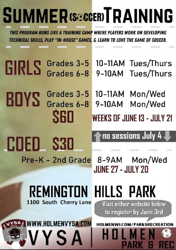 Photo of Summer Soccer Training